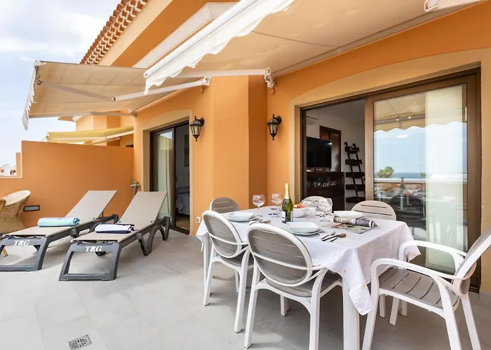 Exclusive Penthouse Playa Vistas 4 Close To The Sea And Beach, Aircondition For A Fee, Wifi, Terrace, Heated Pool Apartamento *
